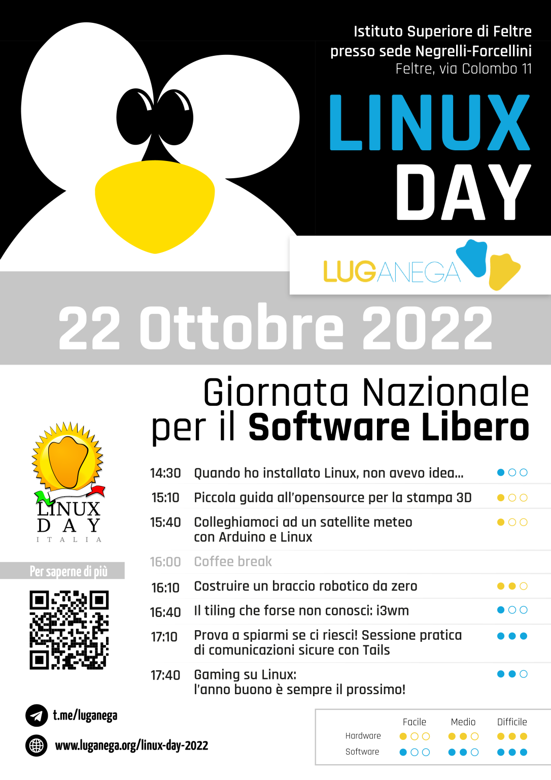 Linux day 2022 luganega